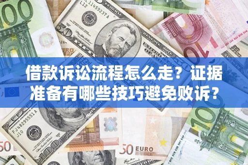 武汉借款诉讼流程怎么走？证据准备有哪些技巧避免败诉？