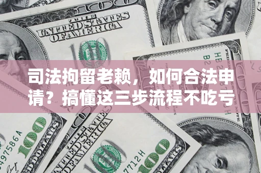 武汉司法拘留老赖，如何合法申请？搞懂这三步流程不吃亏！