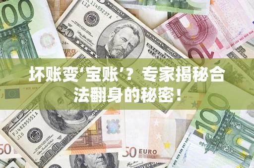 武汉坏账变‘宝账’？专家揭秘合法翻身的秘密！