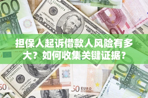 武汉担保人起诉借款人风险有多大？如何收集关键证据？