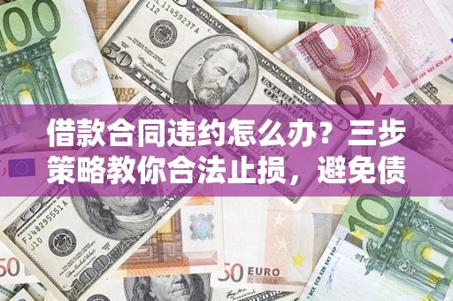 武汉借款合同违约怎么办？三步策略教你合法止损，避免债务危机升级