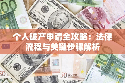 武汉个人破产申请全攻略：法律流程与关键步骤解析