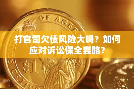武汉打官司欠债风险大吗？如何应对诉讼保全套路？